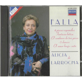 De Larrocha, Falla CD El Amor Brujo / Decca – 4178162  Nuovo De Larrocha, Falla CD El Amor Brujo / Decca – 4178162  Nuovo
