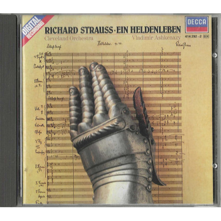 Strauss, Ashkenazy  CD Ein HELDENLEBEN, Op. 40 / Decca – 4142922  Nuovo
