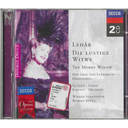 Franz Lehár  CD Die Lustige Witwe / Decca – 4585492  Nuovo