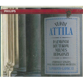 Verdi, Raimondi, Deutekom, Milnes, Bergonzi, Gardelli CD Attila / Sigillato Verdi, Raimondi, Deutekom, Milnes, Bergonzi, Gardelli CD Attila / Sigillato