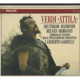 Verdi, Raimondi, Deutekom, Milnes, Bergonzi, Gardelli CD Attila / Sigillato Verdi, Raimondi, Deutekom, Milnes, Bergonzi, Gardelli CD Attila / Sigillato