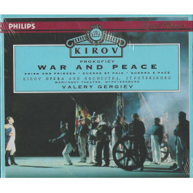 Prokofiev, Gergiev CD War And Peace / Philips – 4340972 Sigillato Prokofiev, Gergiev CD War And Peace / Philips – 4340972 Sigillato