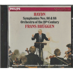 Haydn,  Brüggen  CD Symphonies Nos. 86 & 88 / Philips – 4261692 Nuovo Haydn,  Brüggen  CD Symphonies Nos. 86 & 88 / Philips – 4261692 Nuovo