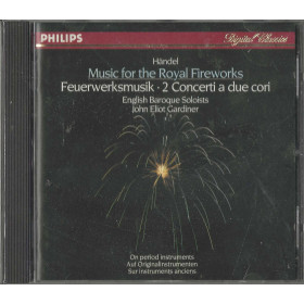 Händel, Gardiner  CD Music For The Royal Fireworks /  4111222 Nuovo Händel, Gardiner  CD Music For The Royal Fireworks /  4111222 Nuovo