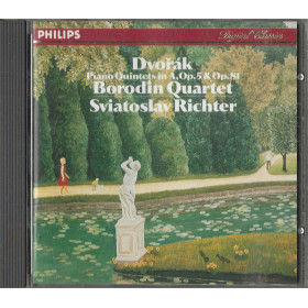 Dvorak, Quartet, Richter CD Piano Quintets In A, Op.5 & Op.81 / Nuovo Dvorak, Quartet, Richter CD Piano Quintets In A, Op.5 & Op.81 / Nuovo