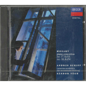 Mozart, Schiff, Végh  CD Piano Concertos N.17, K453 & N.18, K456 / Sigillato Mozart, Schiff, Végh  CD Piano Concertos N.17, K453 & N.18, K456 / Sigillato