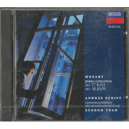 Mozart, Schiff, Végh  CD Piano Concertos N.17, K453 & N.18, K456 / Sigillato