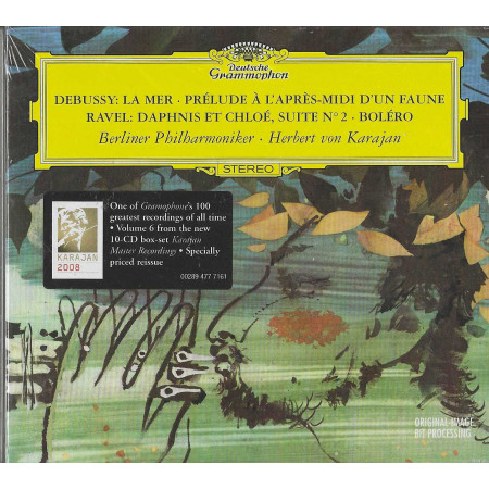Debussy, Ravel‎, Karajan CD Daphnis Et Chloe, Suite N 2 · Bolero / Sigillato