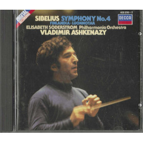 Sibelius, Ashkenazy, Soderstrom CD Symphony N.4,  Finlandia /Nuovo Sibelius, Ashkenazy, Soderstrom CD Symphony N.4,  Finlandia /Nuovo