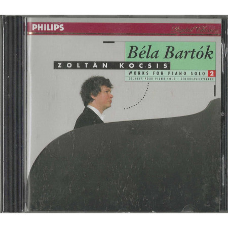 Bartók, Kocsis CD  Works For Piano Solo 2 / Philips – 4420162 Sigillato