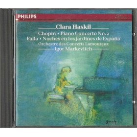 Haskil, Chopin, Falla,Markevitch  CD Piano Concerto No. 2 /  4164432 Nuovo Haskil, Chopin, Falla,Markevitch  CD Piano Concerto No. 2 /  4164432 Nuovo