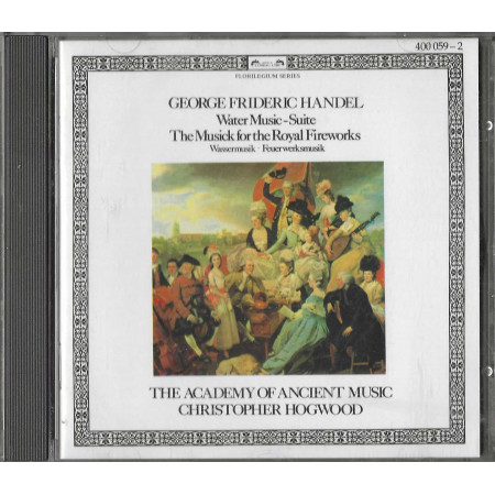 Handel, Aam, Hogwood  CD The Musick For The Royal Fireworks  / Nuovo