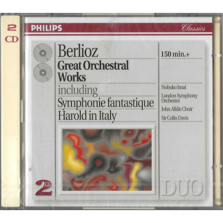 Berlioz, London Symphony Orchestra, Davis  CD Great Orchestral Works / 4422902 Sigillato