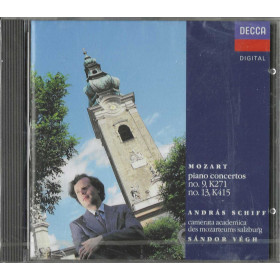 Mozart, Schiff, Végh CD Concertos, 9 &13, K415, K271 / 4254662 Sigillato Mozart, Schiff, Végh CD Concertos, 9 &13, K415, K271 / 4254662 Sigillato