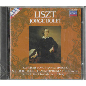 Liszt, Bolet  CD Schubert Song Transcriptions / Decca – 4145752 Sigillato Liszt, Bolet  CD Schubert Song Transcriptions / Decca – 4145752 Sigillato