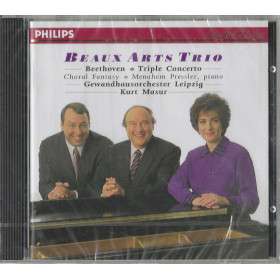 Beethoven, Beaux Arts Trio CD Triple Concerto / Philips – 4380052 Sigillato Beethoven, Beaux Arts Trio CD Triple Concerto / Philips – 4380052 Sigillato