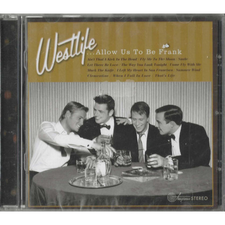 Westlife CD Allow Us To Be Frank / BMG UK Ireland – 82876656522 Sigillato