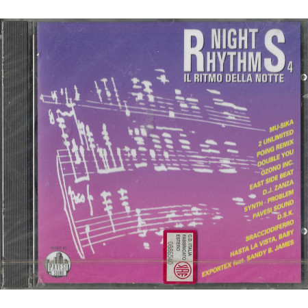 Various CD Night Rhythms Vol. 4 / Sony Music – COL 4728592 Sigillato