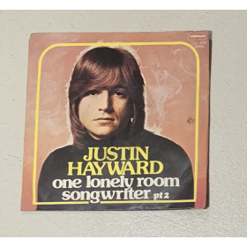 Justin Hayward Vinile 7" 45 giri One Lonely Room / Songwriter Pt. 2 / Nuovo Justin Hayward Vinile 7" 45 giri One Lonely Room / Songwriter Pt. 2 / Nuovo