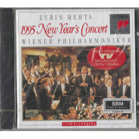 Mehta, Philharmoniker CD 1995 New Year's Concert / Sony – SK 66860 Sigillato Mehta, Philharmoniker CD 1995 New Year's Concert / Sony – SK 66860 Sigillato