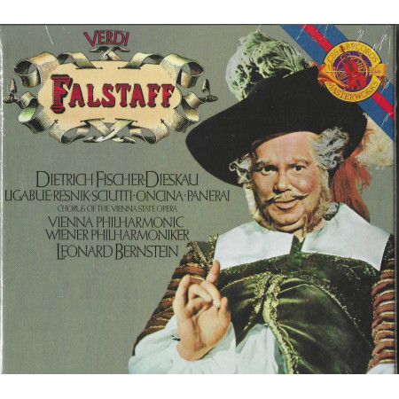 Verdi, Bernstein CD Falstaff / CBS – M2K42535 Sigillato