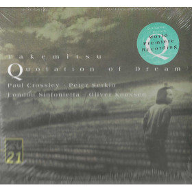 Takemitsu, Crossley, Serkin, Knussen CD Quotation Of Dream / 4534952 Sigillato Takemitsu, Crossley, Serkin, Knussen CD Quotation Of Dream / 4534952 Sigillato