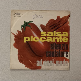 Salsa Piccante Vinile 7" 45 giri Silenzio Cantatore / Ad Ogni Modo / AR0095 Nuovo Salsa Piccante Vinile 7" 45 giri Silenzio Cantatore / Ad Ogni Modo / AR0095 Nuovo
