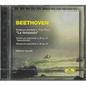 Beethoven, Kempff CD Sonate Per Pianoforte N.17, 23, 32 / 4769937 Sigillato Beethoven, Kempff CD Sonate Per Pianoforte N.17, 23, 32 / 4769937 Sigillato