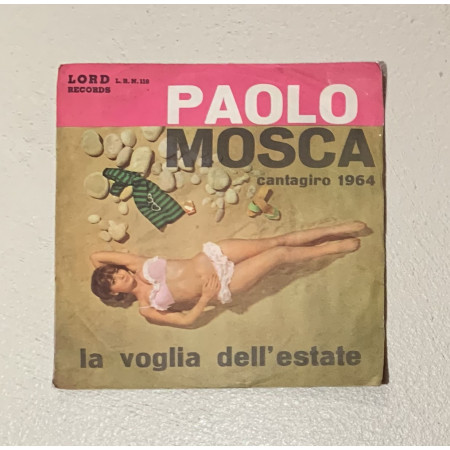 Paolo Mosca Vinile 7" 45 giri La Voglia Dell'estate / LRN118 Nuovo