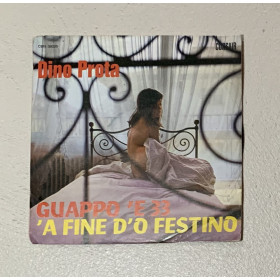 Dino Prota Vinile 7" 45 giri Guappo 'E 33 / 'A Fine D'O Festino / CBN38025 Nuovo Dino Prota Vinile 7" 45 giri Guappo 'E 33 / 'A Fine D'O Festino / CBN38025 Nuovo