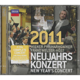 Philharmoniker, Möst CD New Year's Concert 2011 / Decca – 4782601 Sigillato Philharmoniker, Möst CD New Year's Concert 2011 / Decca – 4782601 Sigillato