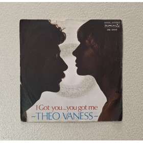 Theo Vaness Vinile 7" 45 giri I Got You...You Got Me / Durium – DE2933 Nuovo Theo Vaness Vinile 7" 45 giri I Got You...You Got Me / Durium – DE2933 Nuovo