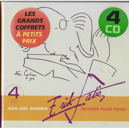 Erik Satie, Jean-Joel Barbier CD Œuvres Pour Piano / Universal – 4725372 Sigillato