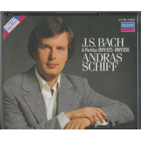 Bach, Schiff  CD 6 Partitas BWV 825–BWV 830 / Decca – 4117322 Sigillato Bach, Schiff  CD 6 Partitas BWV 825–BWV 830 / Decca – 4117322 Sigillato