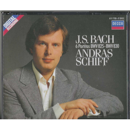 Bach, Schiff  CD 6 Partitas BWV 825–BWV 830 / Decca – 4117322 Sigillato