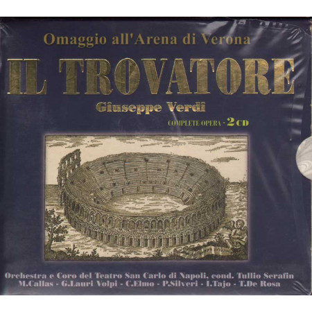 Giuseppe Verdi Doppio  CD Il Trovatore Nuovo Sigillato 8028980078125