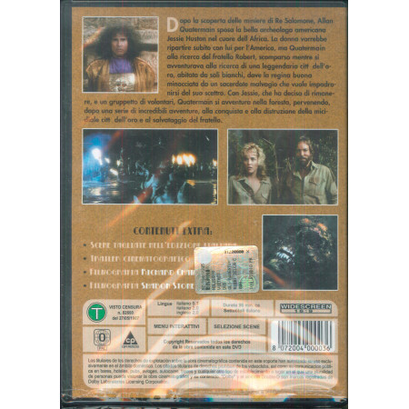 Allan Quatermain 2 - Gli Avventurieri Della Citta' Perduta DVD Gary / Sigillato