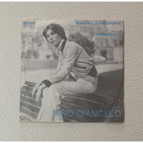 Nino D'Angelo Vinile 7" 45 giri Maestro 'E Pianoforte / 'O Primogenito / Nuovo Nino D'Angelo Vinile 7" 45 giri Maestro 'E Pianoforte / 'O Primogenito / Nuovo