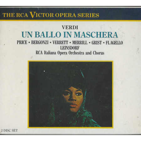 Giuseppe Verdi CD Un Ballo In Maschera / RCA Victor – GD866452 Sigillato