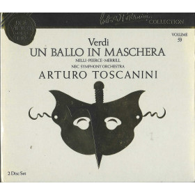 Toscanini, Verdi, NBC Symphony Orchestra CD Un Ballo In Maschera / Sigillato Toscanini, Verdi, NBC Symphony Orchestra CD Un Ballo In Maschera / Sigillato