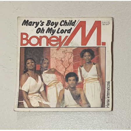 Boney M. 7" 45 giri Mary's Boy Child / Oh My Lord / Durium – DE3041 Nuovo