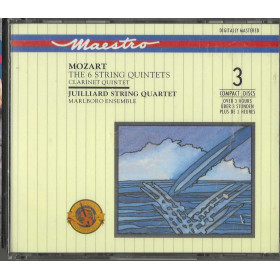 Mozart, String Quartet CD The String Quintets, Clarinet Quintet / Sigillato Mozart, String Quartet CD The String Quintets, Clarinet Quintet / Sigillato