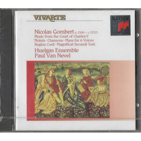 Gombert, Ensemble, Nevel CD Music From The Court Of Charles V / Sigillato