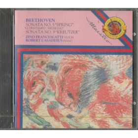 Beethoven CD Sonata No.5 For Violin And Piano Spring / CBS – MYK 42528 Sigillato Beethoven CD Sonata No.5 For Violin And Piano Spring / CBS – MYK 42528 Sigillato