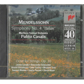 Felix Mendelssohn CD Symphony No. 4 "Italian" / Sony – SMK 46251 Sigillato Felix Mendelssohn CD Symphony No. 4 "Italian" / Sony – SMK 46251 Sigillato