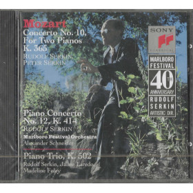 Mozart CD Concerto No.10 &12 / Sony Classical – SMK 46255 Sigillato Mozart CD Concerto No.10 &12 / Sony Classical – SMK 46255 Sigillato