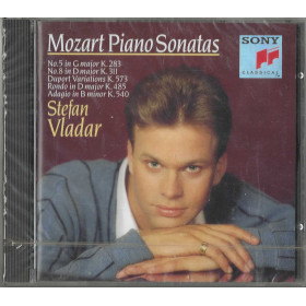 Stefan Vladar, Mozart CD Mozart Piano Sonatas / Sony Classical – SK 46700 Sigillato Stefan Vladar, Mozart CD Mozart Piano Sonatas / Sony Classical – SK 46700 Sigillato