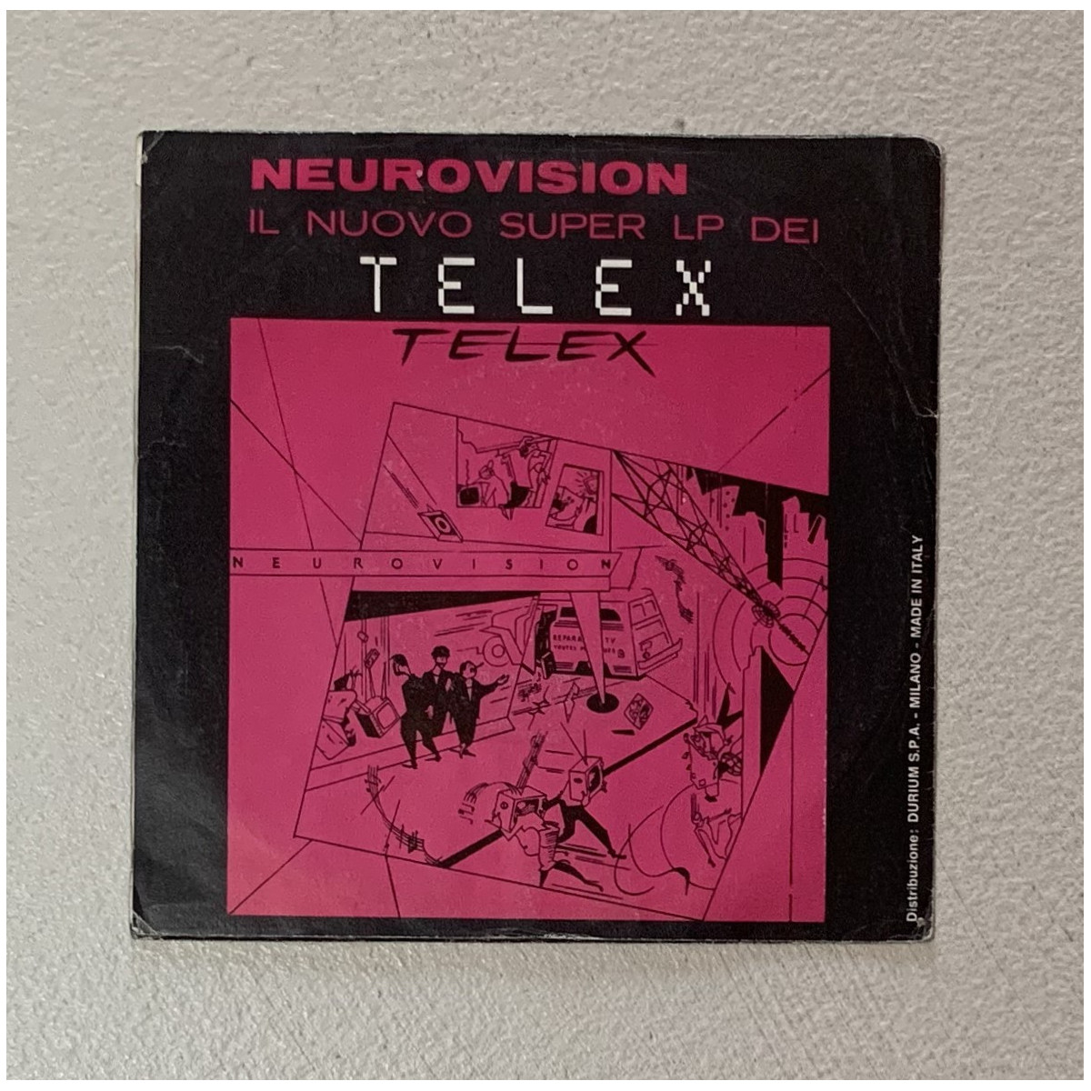 Telex Vinile 7 45 giri Euro-Vision / Durium – DE3126 Nuovo