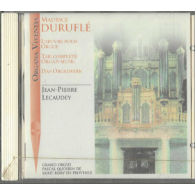 Maurice Duruflé, Jean Pierre Lecaudey CD Das Orgelwerk /  SK 57488 Sigillato Maurice Duruflé, Jean Pierre Lecaudey CD Das Orgelwerk /  SK 57488 Sigillato
