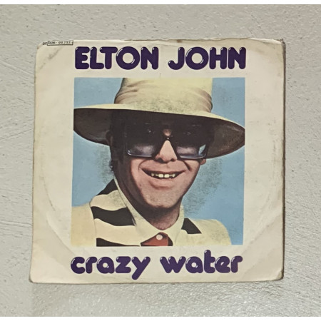Elton John Vinile 7" 45 giri Crazy Water / 3C00698717 Nuovo